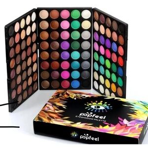 Vibrant Purple and Green Eyeshadow Palette 96 Shades